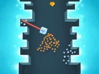 Blocky Hill Tower Stacking