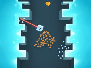 Blocky Hill Tower Stacking