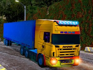 Cargo Truck Simulator 2025 Online Driving Game