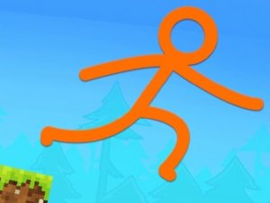 Stickman Parkour Skyland Online Game