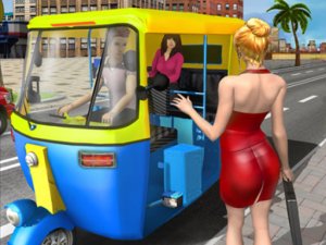 Real Rickshaw Drive Online Arcade Game