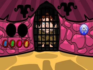 Cave-Woman Escape Puzzle Game