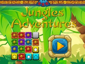Jungles Adventures Match 3 Puzzle Game