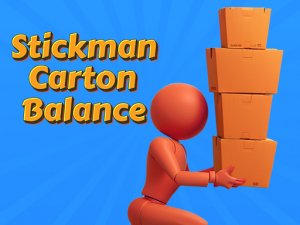 StickMan Cartoon Balance Online Puzzle Game