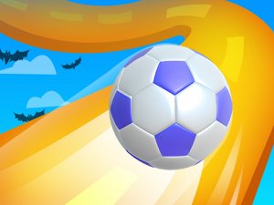Rolling Ball Halloween Escape Online Arcade Game