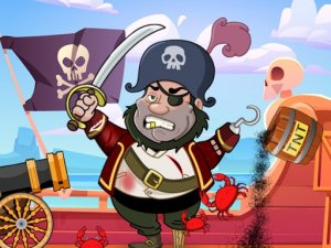 Kick The Pirate Fun Stress Relief Arcade Game
