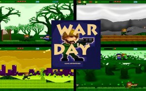 Platformer War Day Online Arcade Game