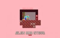 Alex and Steve Nether Adventure