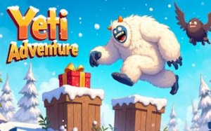 Snowbound Yeti: Icy Leap Challenge
