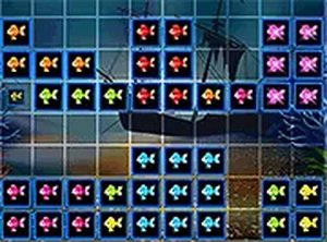 Aqua Tile Logic Puzzle
